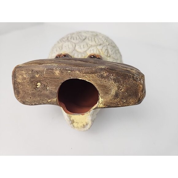 6" Cermic Owl Garden Statue Figurine Indoor/Outdoor Bird - Picture 6 of 7